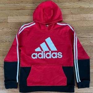 Adidas Long Sleeve Hooded Pullover